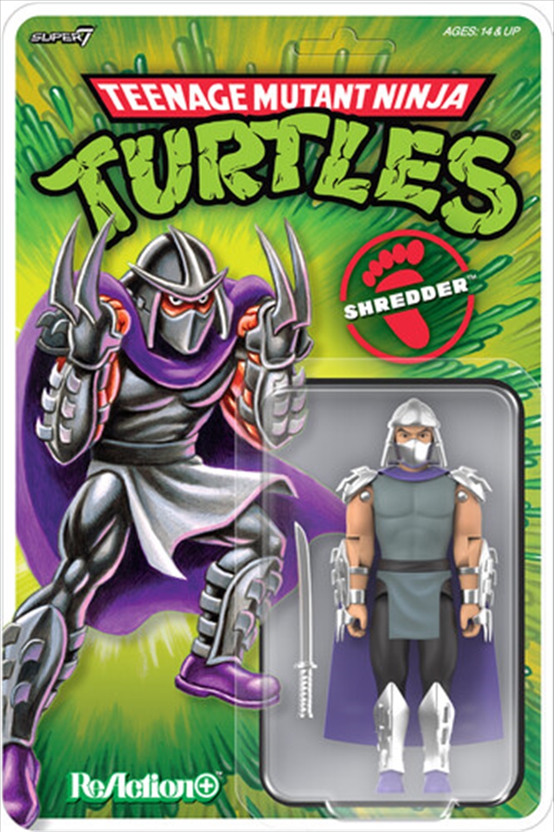 Teenage Mutant Ninja Turtles - Shredder ReAction+ Figure/Product Detail/Figurines