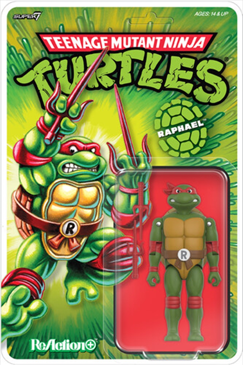 Teenage Mutant Ninja Turtles - Raphael ReAction+ Figure/Product Detail/Figurines