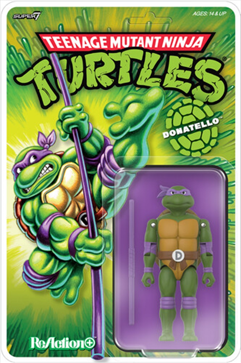Teenage Mutant Ninja Turtles - Donatello ReAction+ Figure/Product Detail/Figurines