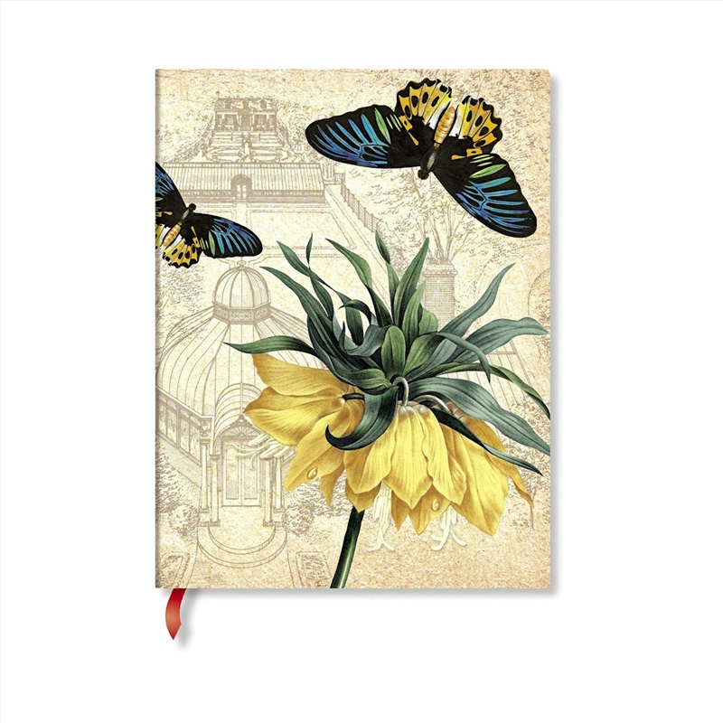 Golden Fritillaria Ultra Lined Softcover Journal (Elastic Band Closure)/Product Detail/Stationery