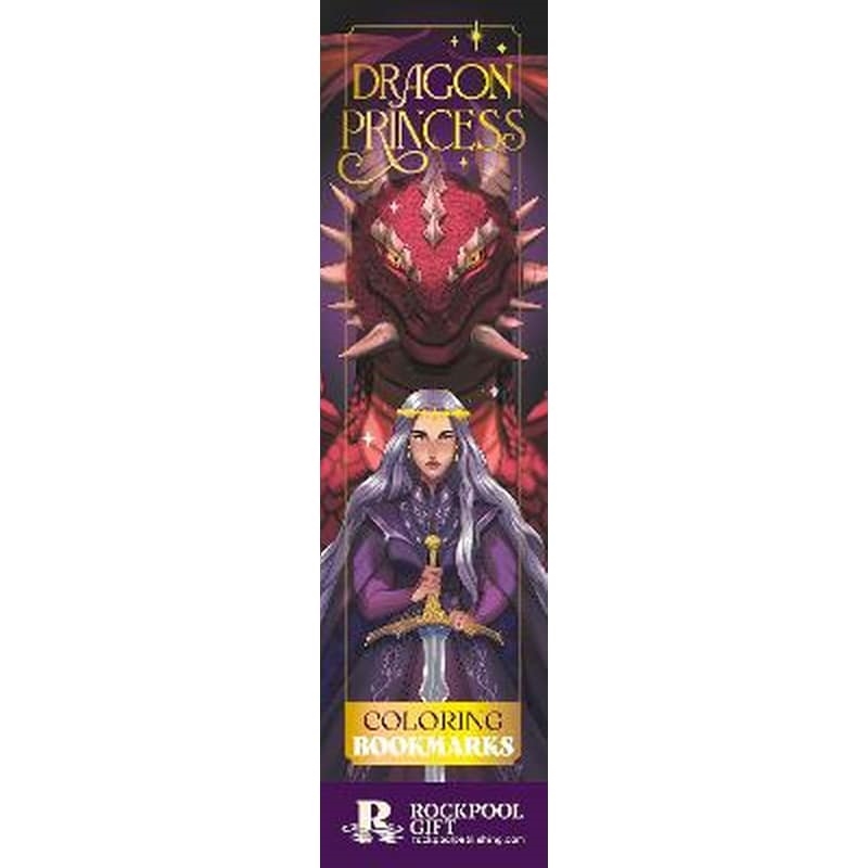 Dragon Princess Coloring Bookmarks/Product Detail/Stationery