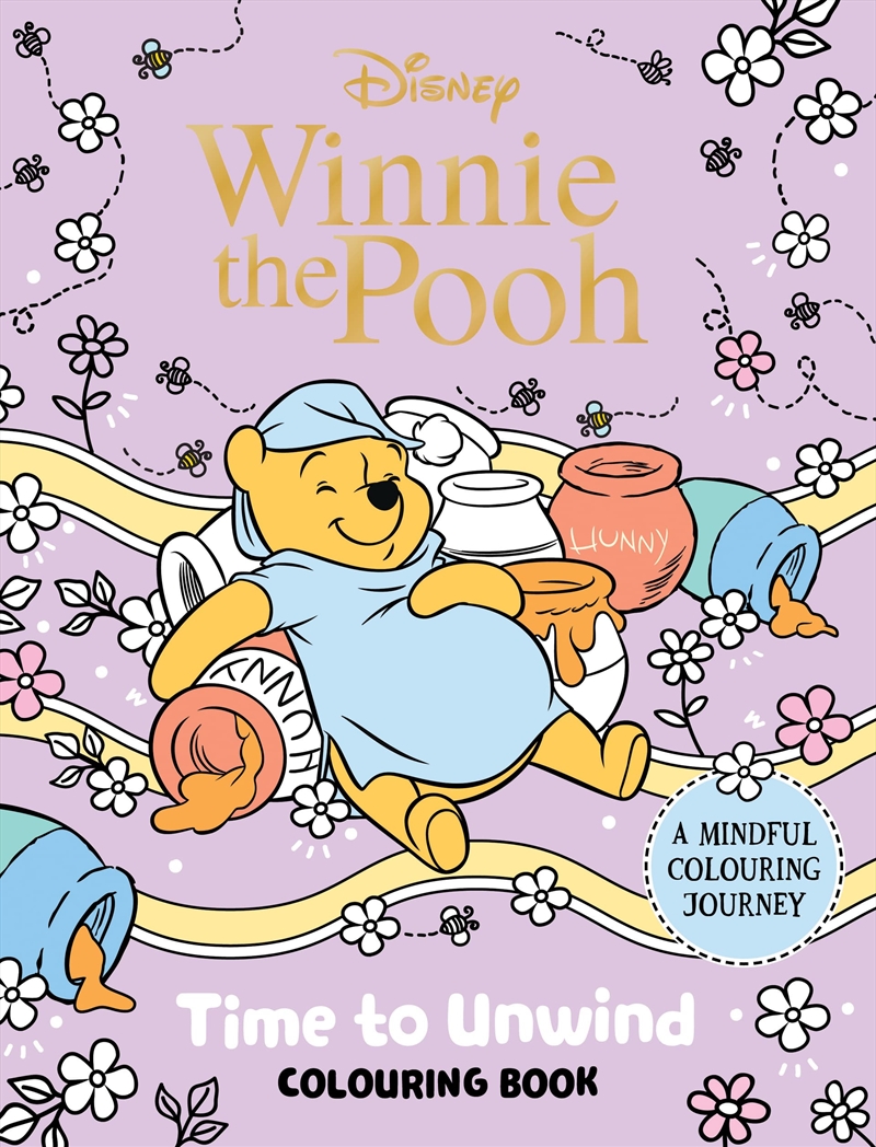 Winnie the Pooh: Time to Unwind Colouring Book/Product Detail/Adults Colouring