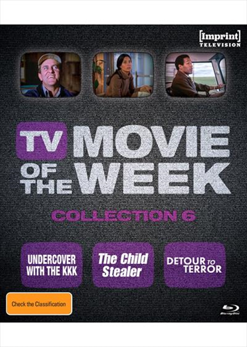 TV Movie Of The Week - Collection 6  Imprint Television #42 - 44 Limited Edition Blu-Ray Hardbox/Product Detail/Drama