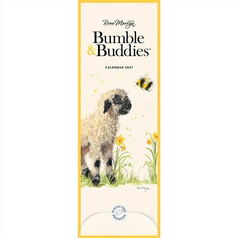 Bree Merryn, Bumble & Buddies Slim Calendar 2027/Product Detail/Calendars & Diaries