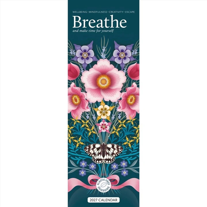 Breathe Slim Calendar 2027/Product Detail/Calendars & Diaries