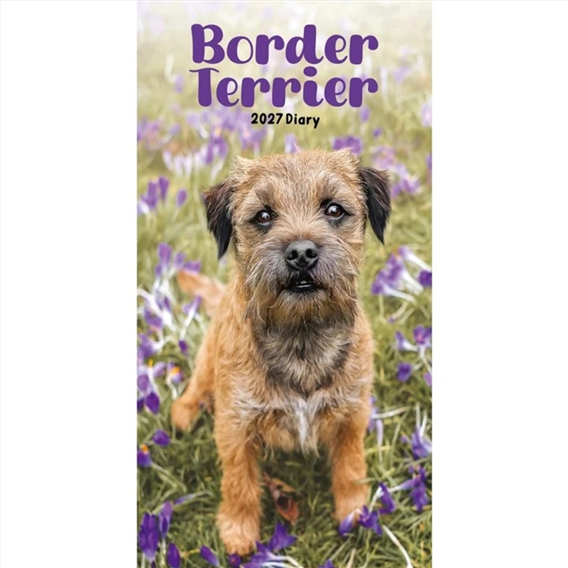 Border Terrier Slim Diary 2027/Product Detail/Calendars & Diaries