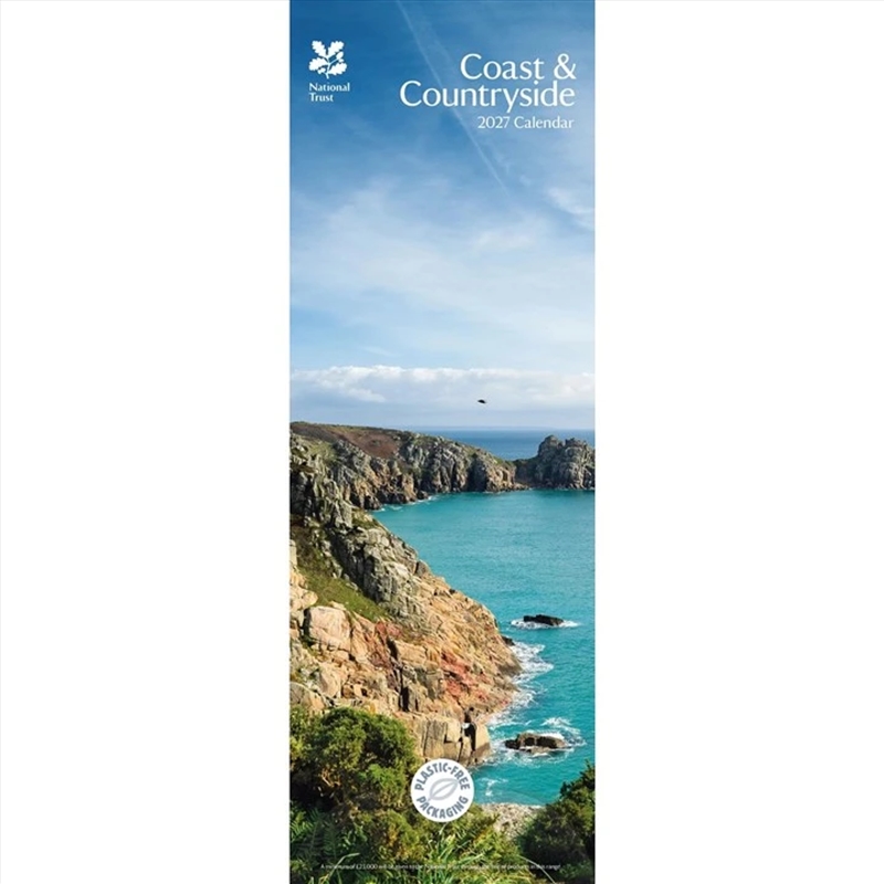 National Trust, Coast & Countryside Slim Calendar 2027/Product Detail/Calendars & Diaries