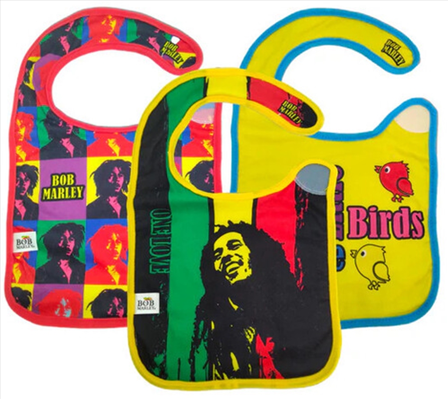 Bob Marley - Soft Bibs 3-Pack/Product Detail/Apparel