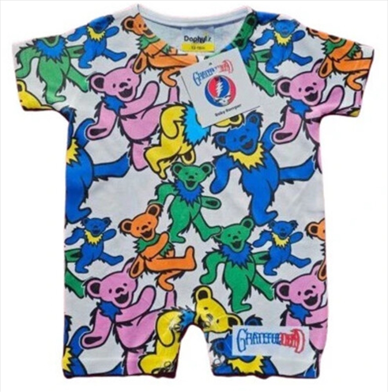 Grateful Dead - Swirling Bears - Romper 12-18 mos/Product Detail/Apparel