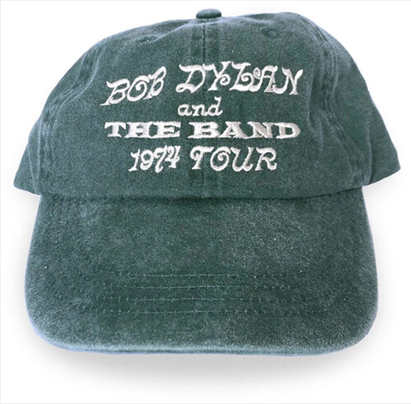 Bob Dylan and The Band - 1974 Tour - Unstructured Hat - Teal/Product Detail/Caps & Hats