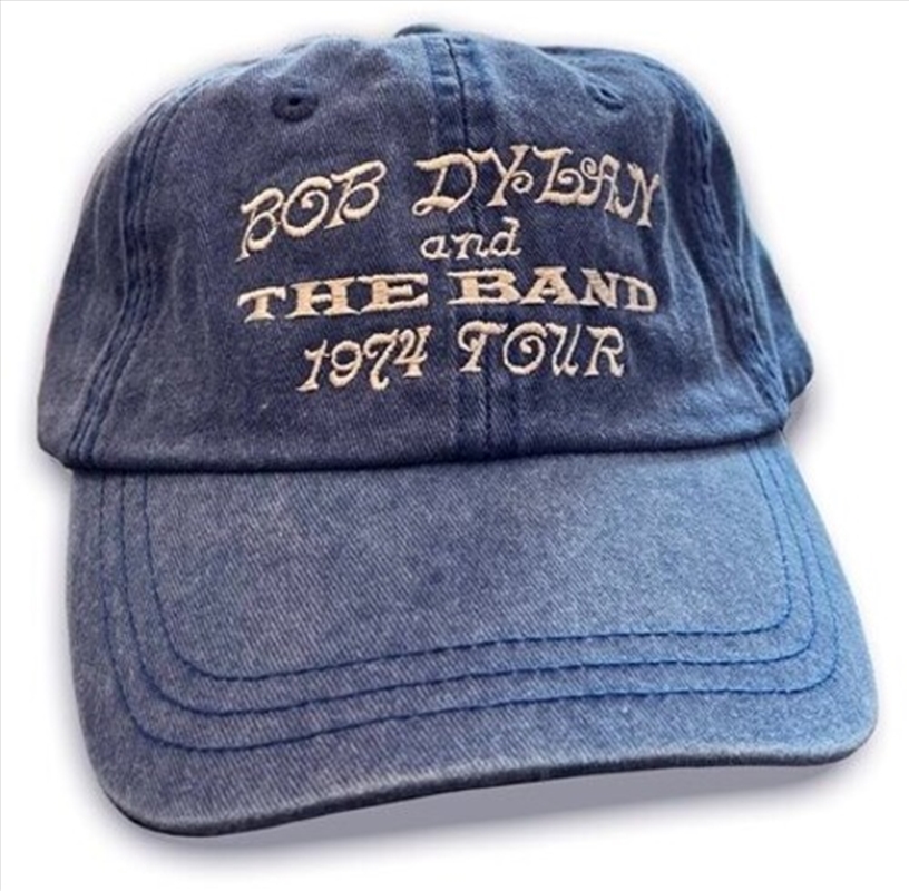 Bob Dylan and The Band - 1974 Tour Limited Edition - Unstructured Hat - Pigment Dyed Blue/Product Detail/Caps & Hats