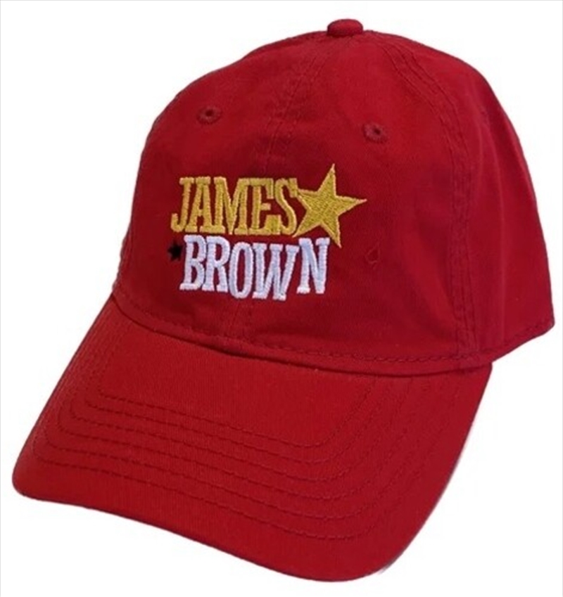 James Brown - Unstructured Hat - Red/Product Detail/Caps & Hats