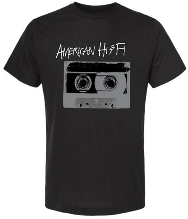 American Hi-Fi - Cassette - T-Shirt - Small (Black)/Product Detail/Shirts