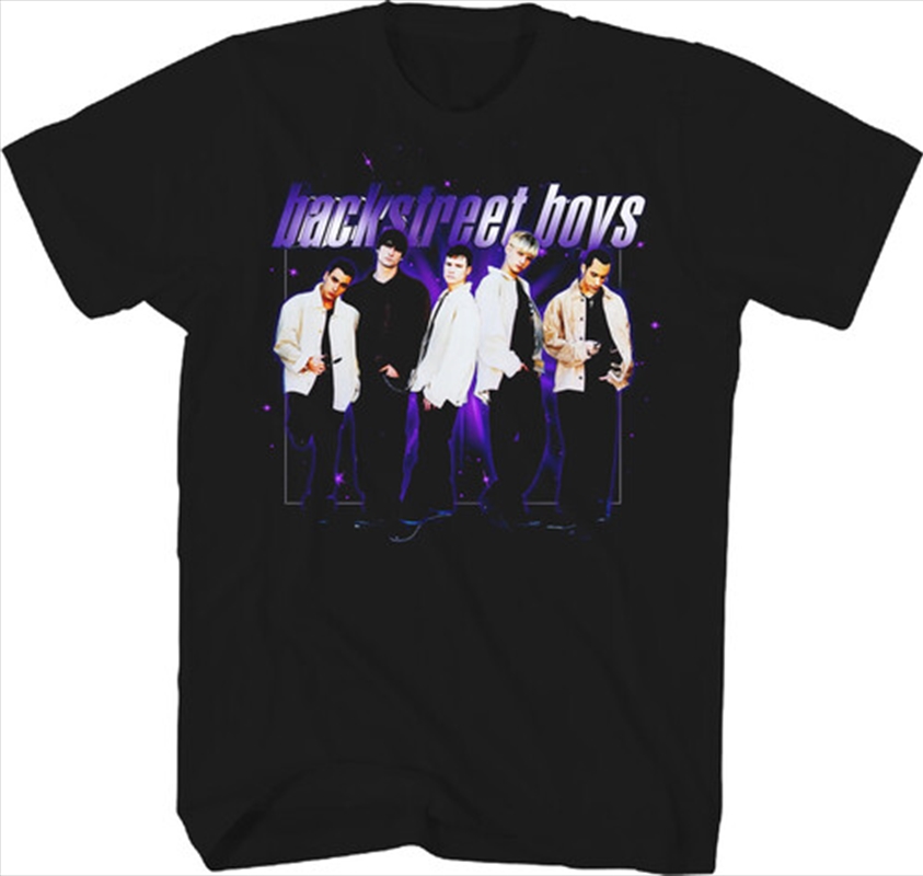 Backstreet Boys - Galaxy Photo T-Shirt - Large Black/Product Detail/Shirts
