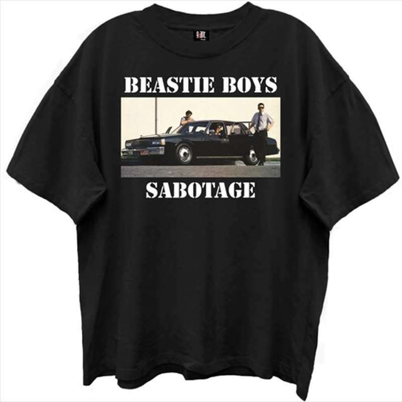 Beastie Boys - Sabatoge - Giant Vintage - T-shirt - Extra Large - Limo Black/Product Detail/Shirts