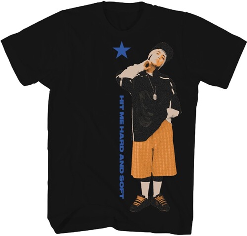 Billie Eilish - Hit Me Hard and Soft Recycled EcoMax Tour T-Shirt - Small Black/Product Detail/Shirts