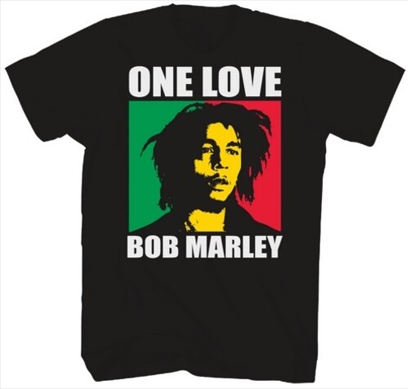 Bob Marley - One Love T-Shirt - 3XL Black/Product Detail/Shirts