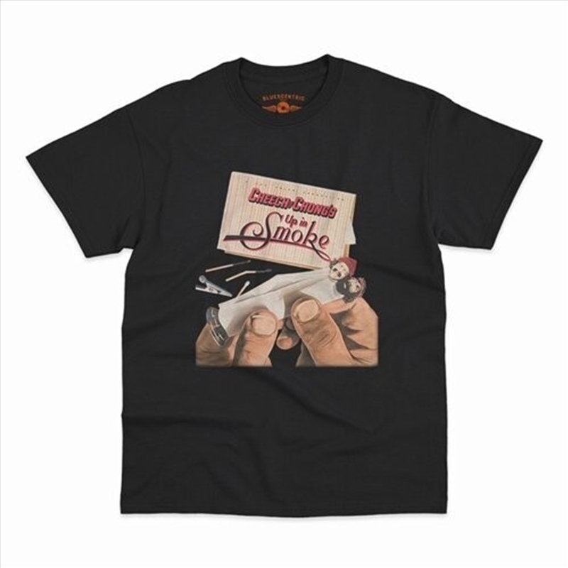 Cheech and Chong's Up In Smoke - Heavy Cotton T-Shirt - Medium Black/Product Detail/Shirts
