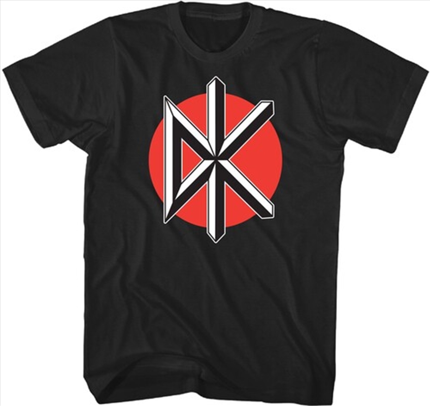 Dead Kennedys - DK Logo T-Shirt - 2XL Black/Product Detail/Shirts