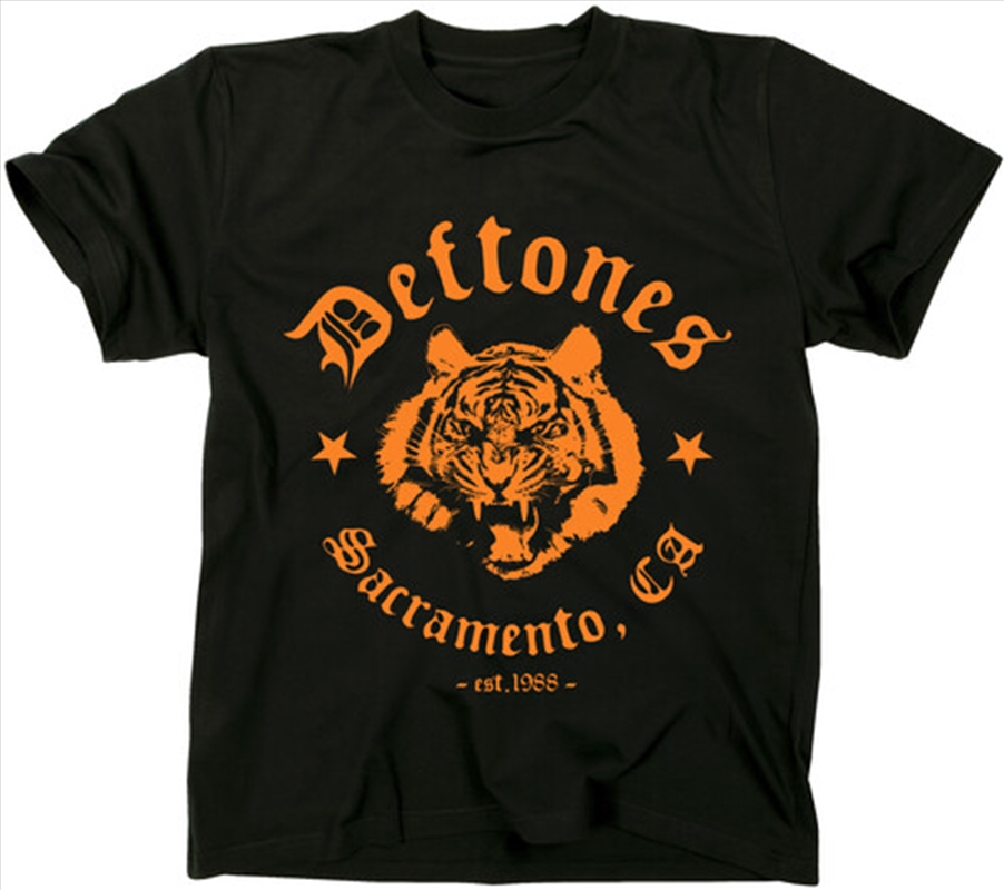 Deftones - Tiger - T-Shirt - Large (Black)/Product Detail/Shirts