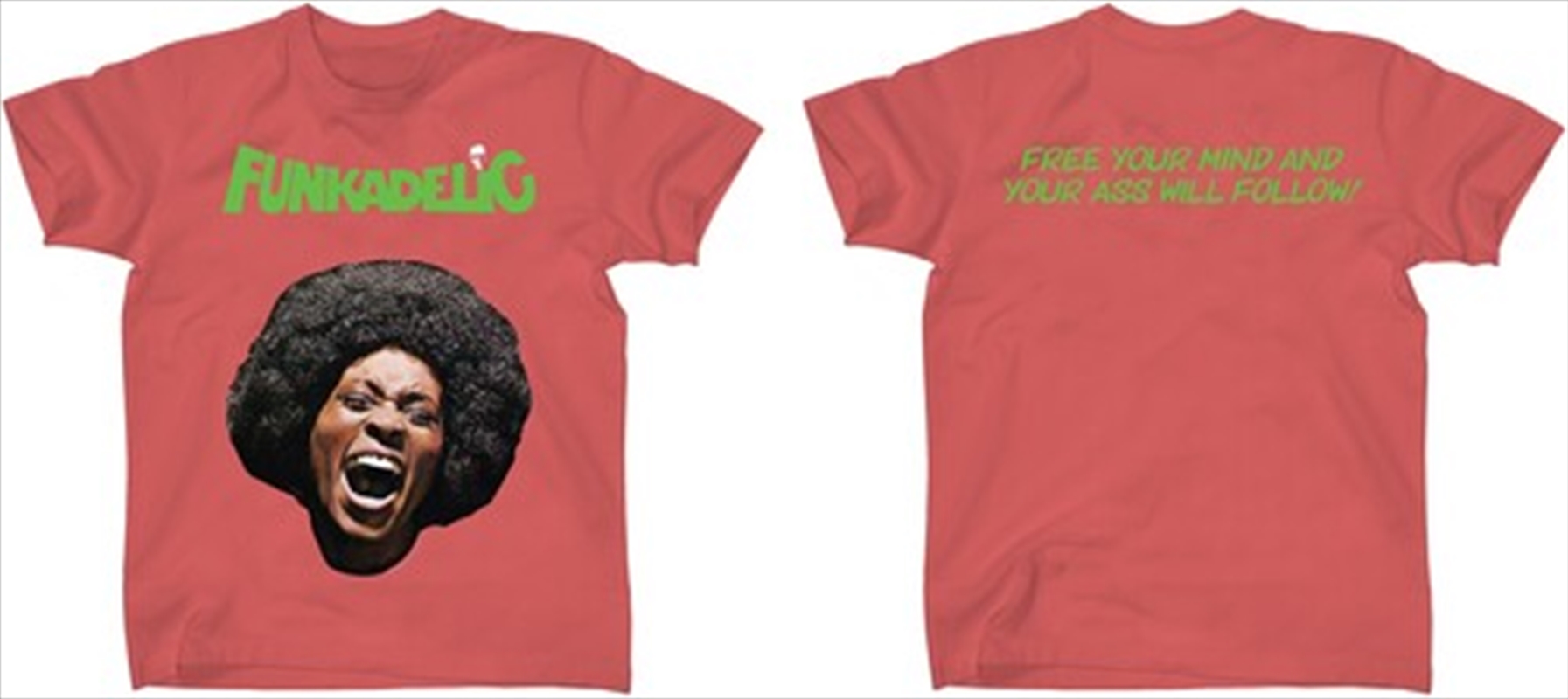 Funkadelic - Maggot Brain - T-Shirt - Large (Salmon Pink)/Product Detail/Shirts