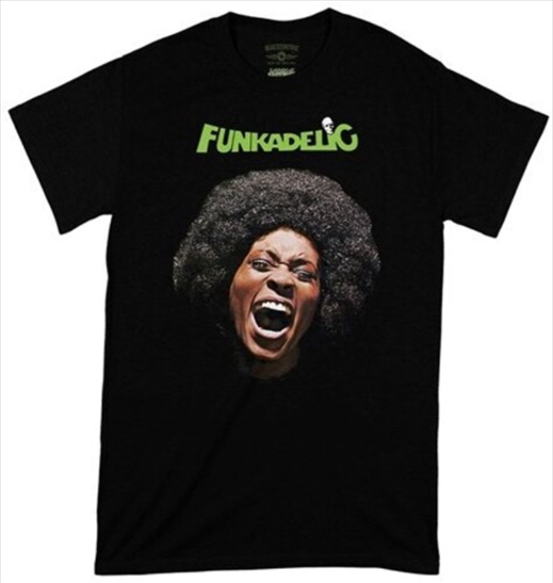 Funkadelic - Maggot Brain Album Cover - Heavy Cotton T-Shirt - XL Black/Product Detail/Shirts