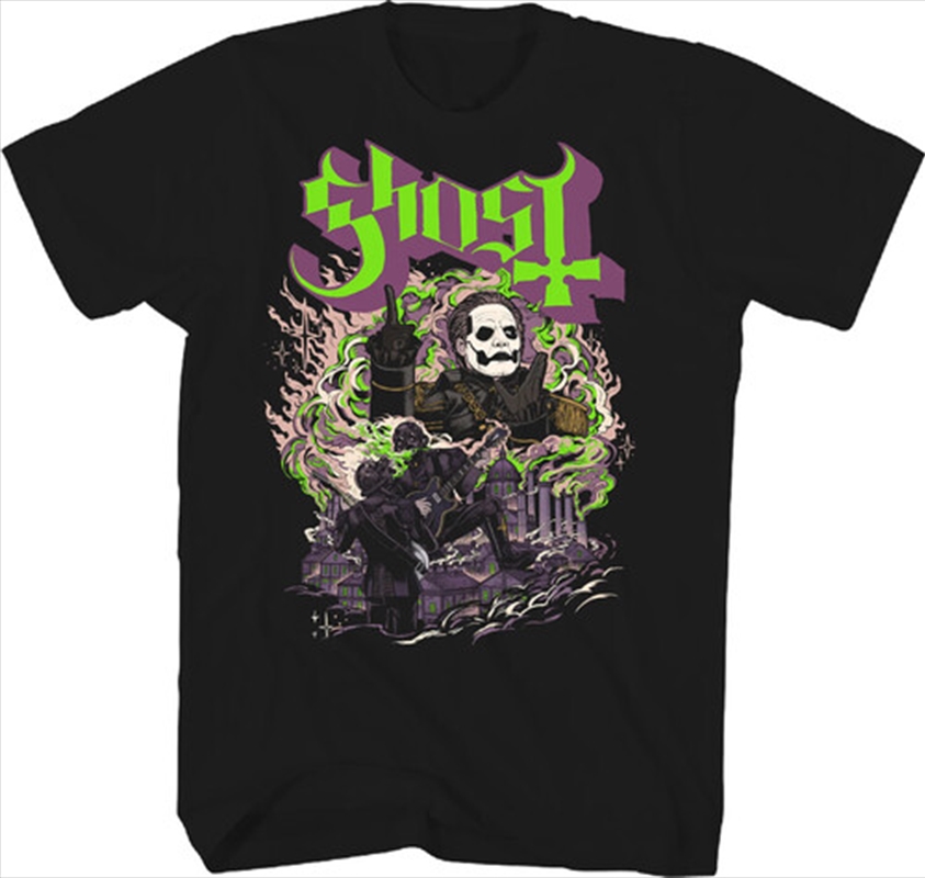Ghost - Fog T-Shirt - Small Black/Product Detail/Shirts