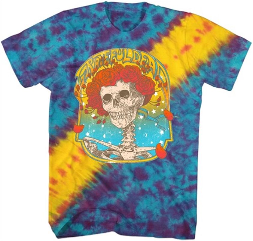 Grateful Dead - Bertha Verticle Tie Dye T-Shirt - 2XL Tie-Dye/Product Detail/Shirts