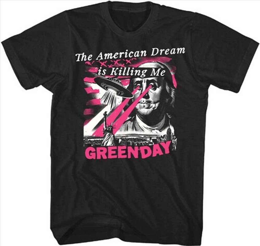Green Day - American Dream Abduction T-Shirt - Large Black/Product Detail/Shirts