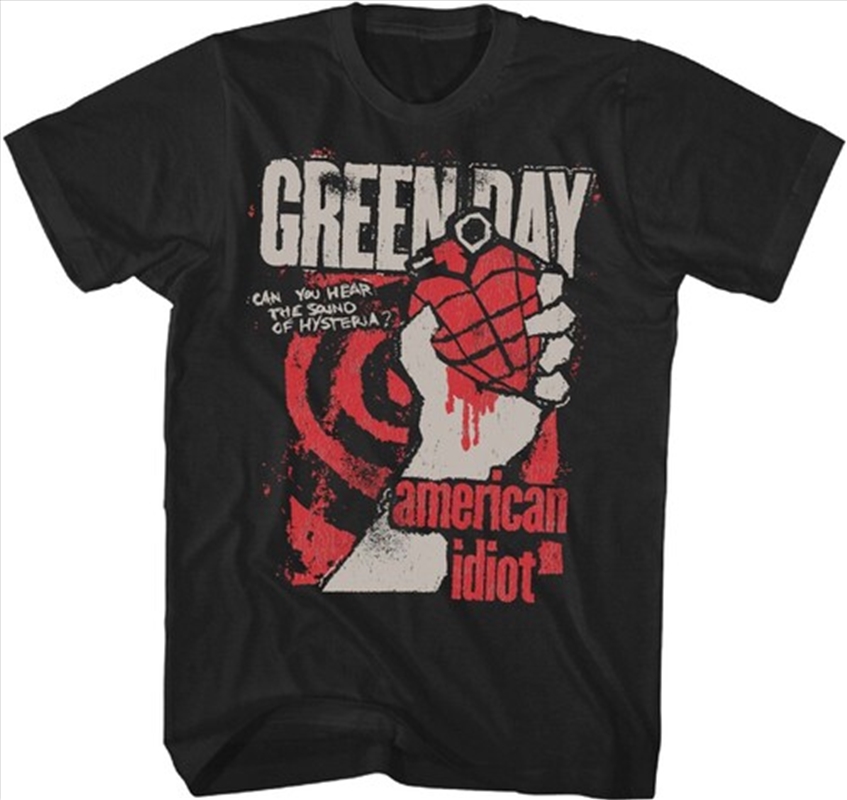 Green Day - American Idiot Hysteria T-Shirt - 3XL Black/Product Detail/Shirts
