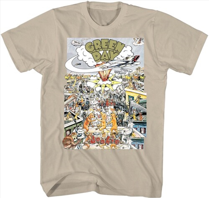 Green Day - Dookie Color Scene T-Shirt - 2XL Tan/Product Detail/Shirts