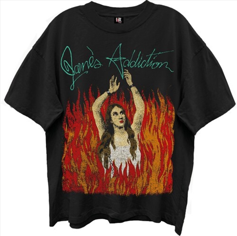 Jane's Addiction - Burning Lady - Giant Vintage T-Shirt - XL Black/Product Detail/Shirts