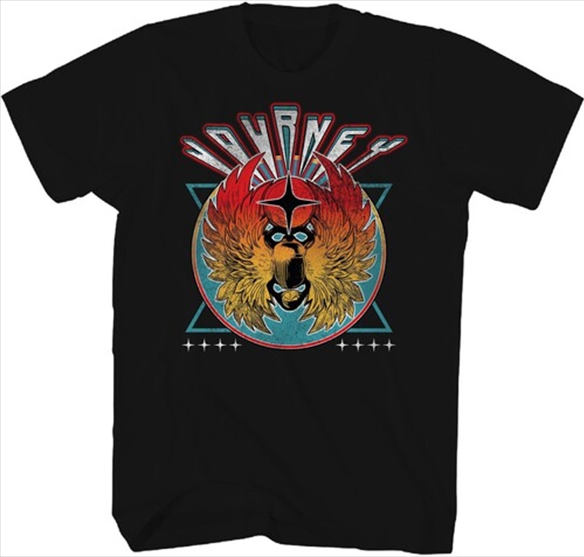 Journey - Star Logo T-Shirt - 2XL Black/Product Detail/Shirts