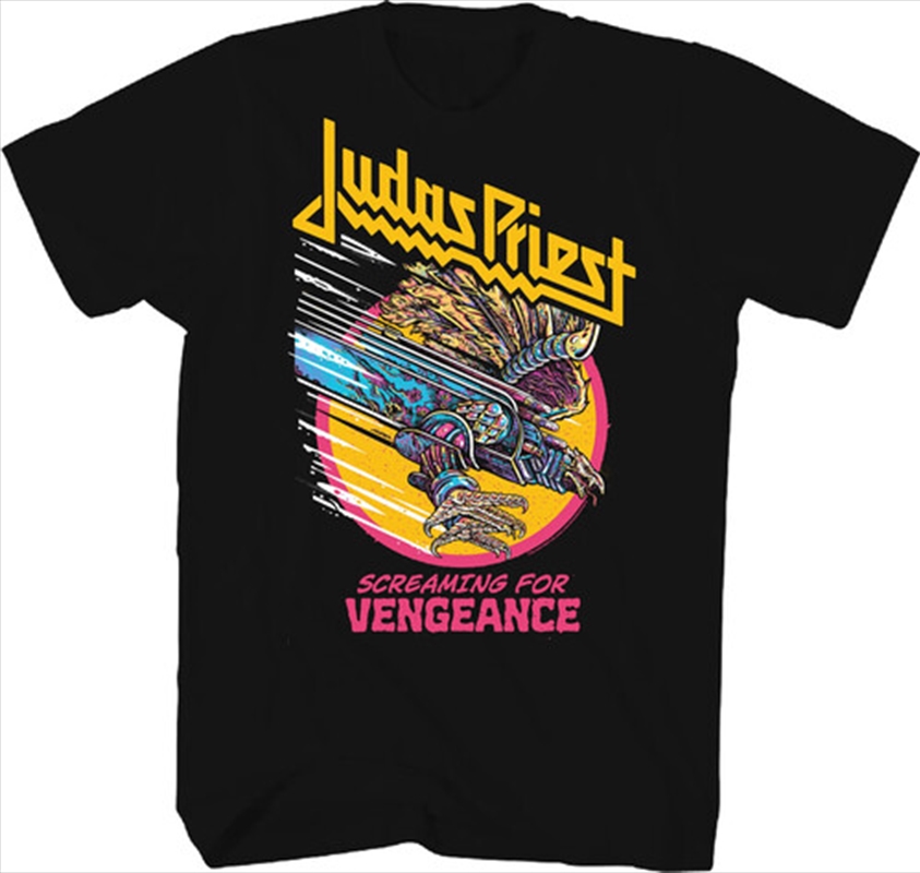 Judas Priest - Screaming For Vengeance T-Shirt - 2XL Black/Product Detail/Shirts