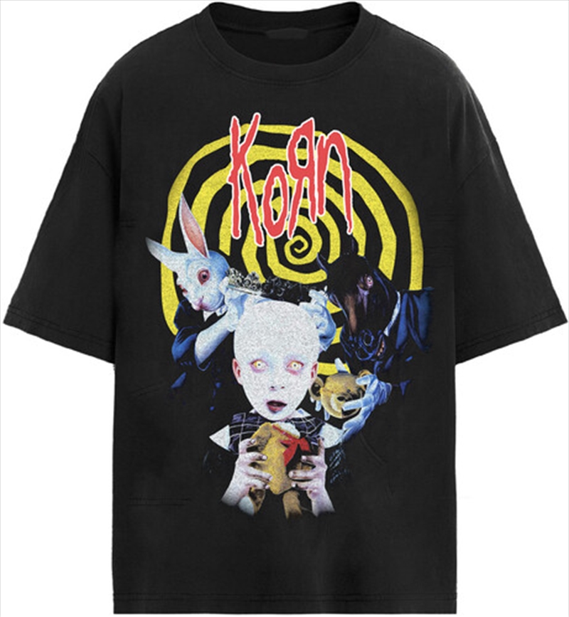 Korn - Syotos Album Cover - T-Shirt - Large (Black)/Product Detail/Shirts
