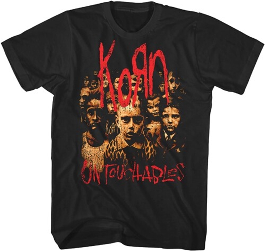 Korn - Untouchables Album Cover - T-shirt - Medium - Black/Product Detail/Shirts