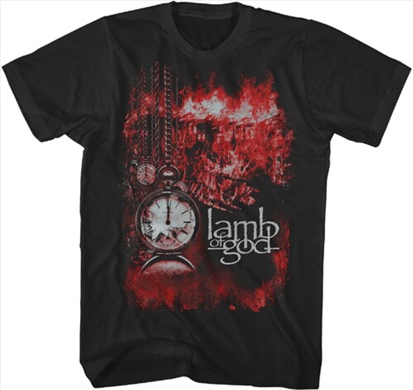 Lamb of God - Red Album Cover T-Shirt - XL Black/Product Detail/Shirts