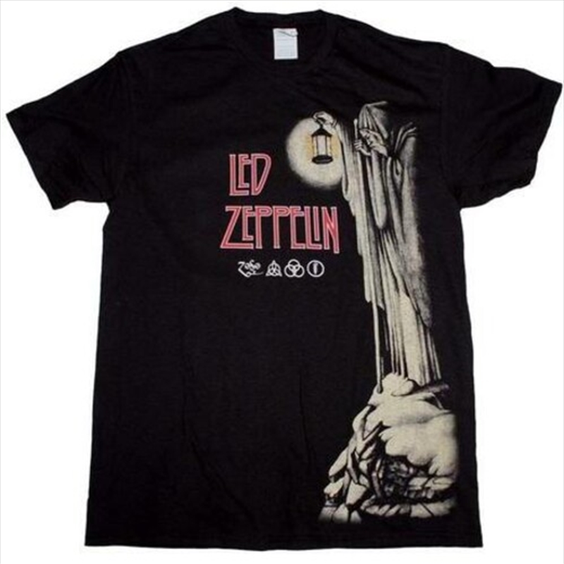 Led Zeppelin - Hermit - T-Shirt - X-Large (Black)/Product Detail/Shirts