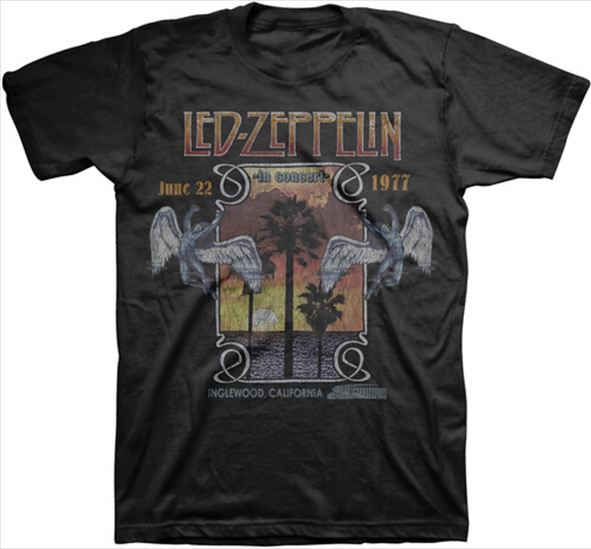 Led Zeppelin - Inglewood - T-Shirt - X-Large (Black)/Product Detail/Shirts