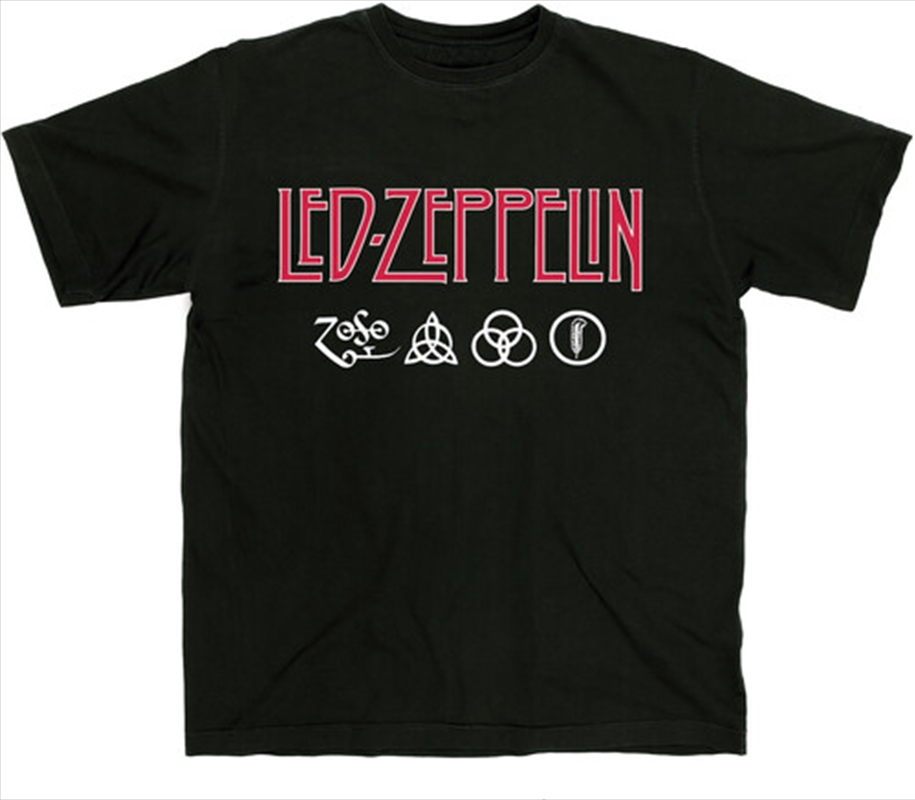 Led Zeppelin - Zosa - T-Shirt - Large (Black)/Product Detail/Shirts