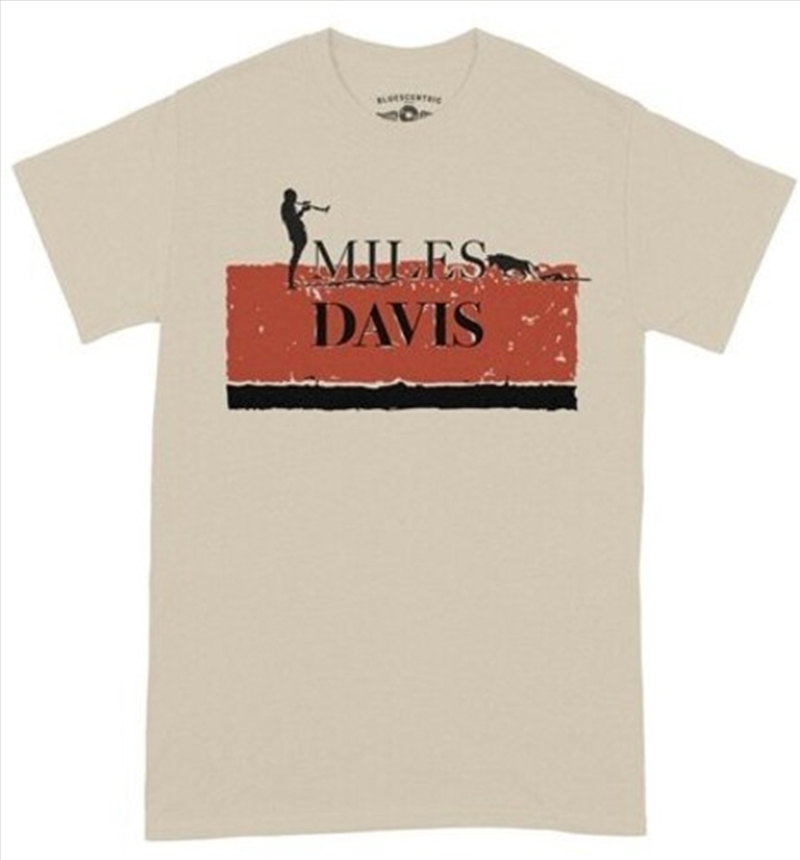 Miles Davis - Classic - Heavy Cotton T-Shirt - Medium Sand/Product Detail/Shirts