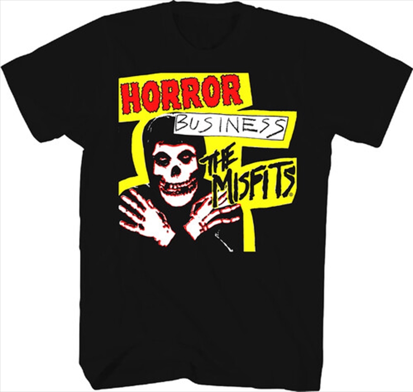 Misfits - Horror Business T-Shirt - Large Black/Product Detail/Shirts