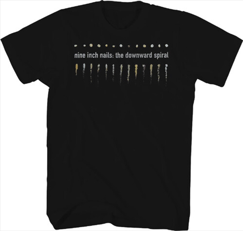 Nine Inch Nails - The Downward Spiral T-Shirt - 3XL Black/Product Detail/Shirts