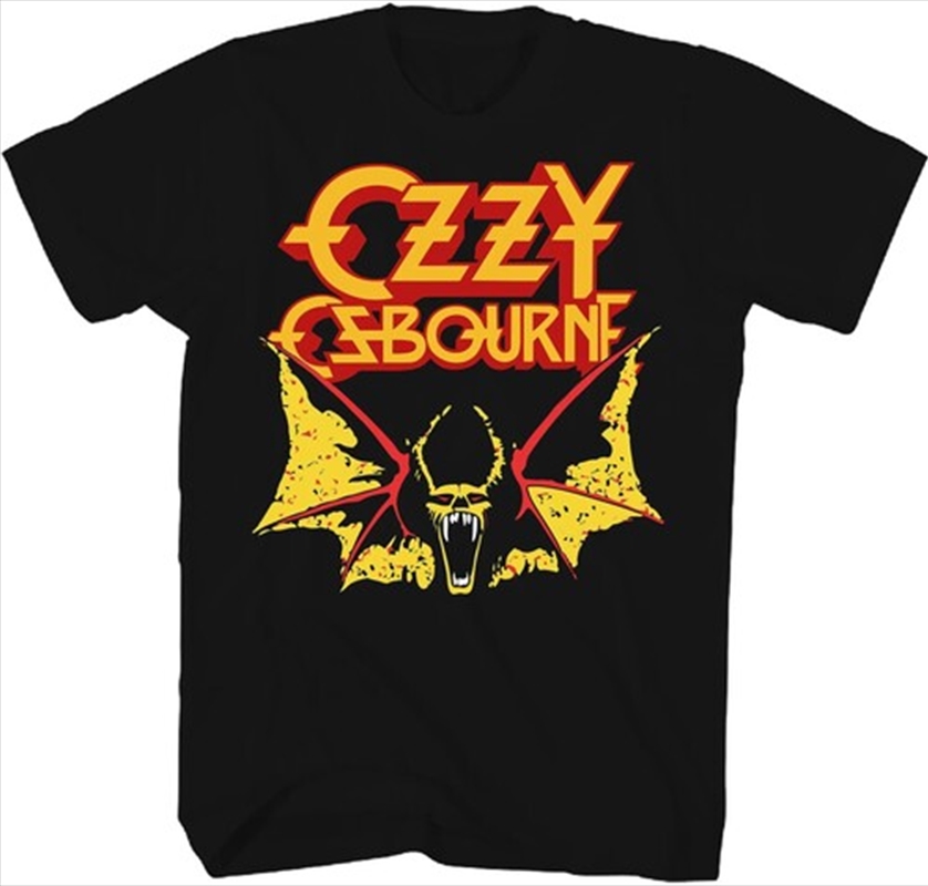 Ozzy Osbourne - Bat T-Shirt - Medium Black/Product Detail/Shirts
