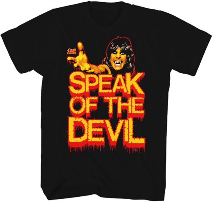 Ozzy Osbourne - Speak of the Devil T-Shirt - Large Black/Product Detail/Shirts
