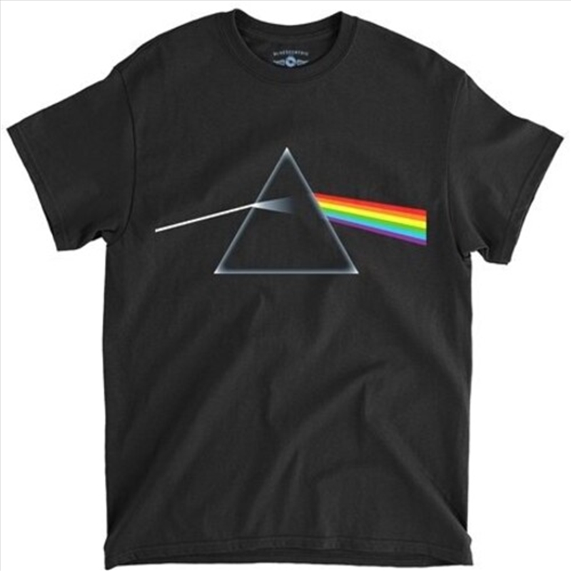 Pink Floyd - Dark Side of the Moon - Heavy Cotton T-Shirt - Large Black/Product Detail/Shirts