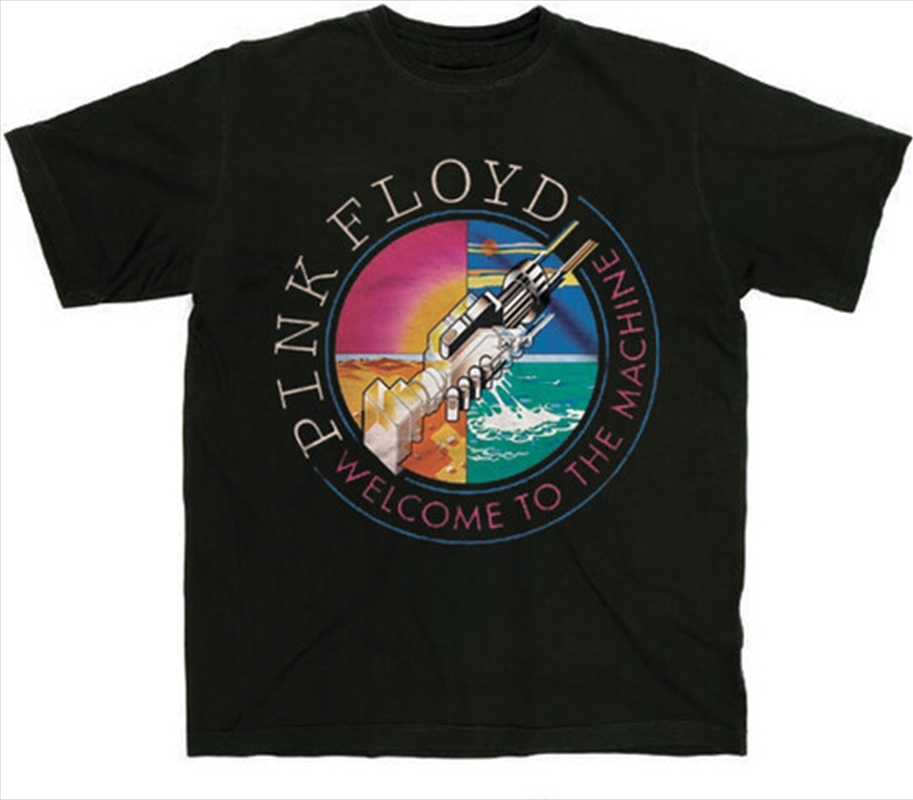 Pink Floyd - Welcome to the Machine - T-Shirt - X-Large (Black)/Product Detail/Shirts