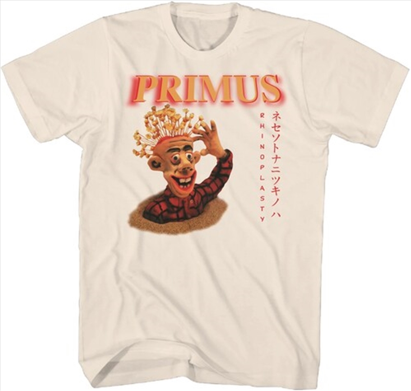 Primus - Rhinoplasty 1998 EP Cover- T-shirt - 3X Large - Natural/Product Detail/Shirts