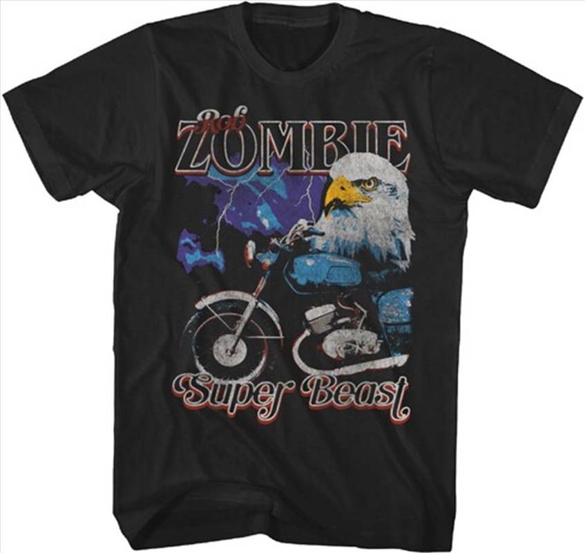 Rob Zombie - Super Beast Bike T-Shirt - XL Black/Product Detail/Shirts