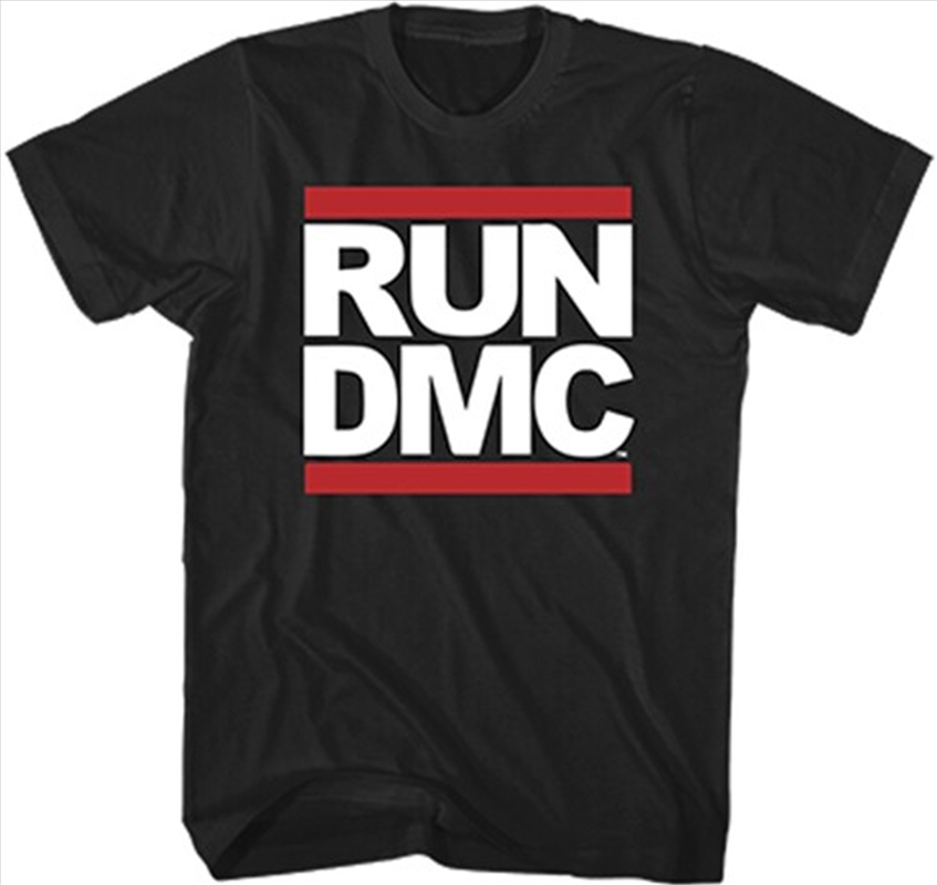 Run DMC - Logo T-Shirt - Medium Black/Product Detail/Shirts